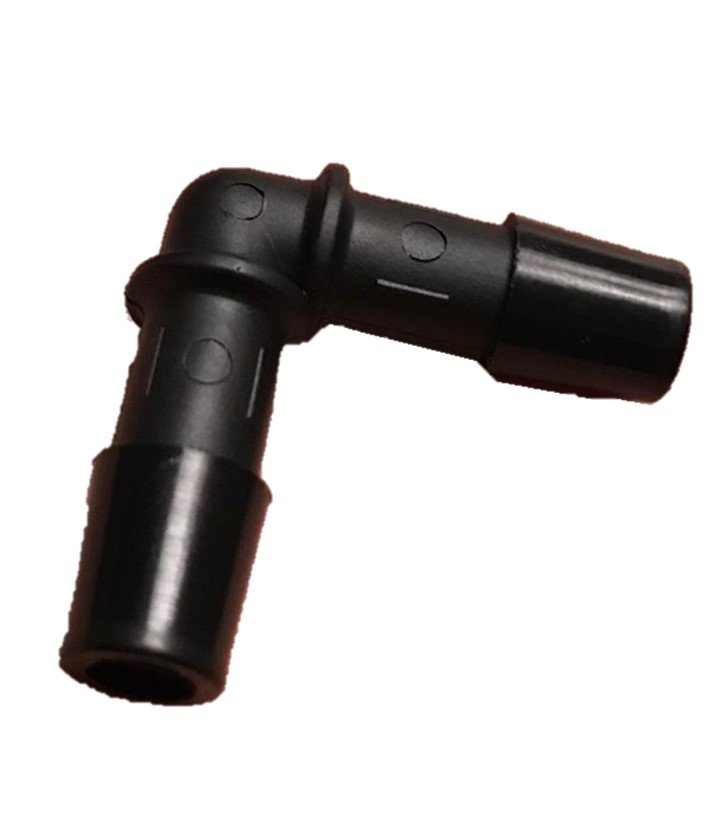 Conector Codo De 38 In (5 Piezas)